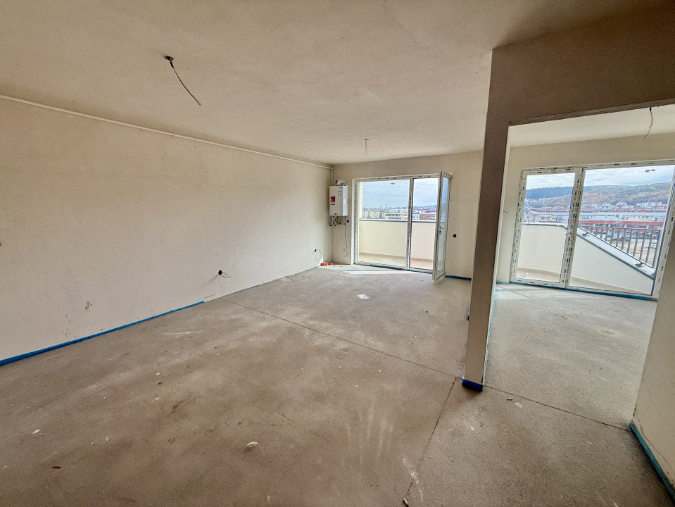 Apartament semifinisat 2 camere, ansamblu nou, Eroilor 