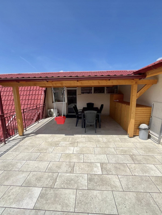 Apartament 3 camere, 68mp, terasa 35mp, mobilat, zona Muzeul Apei