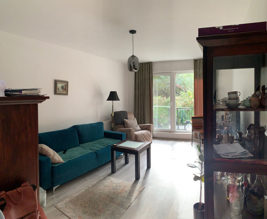 Apartament spațios 2 camere, grădină 65 mp, zona Parc Poligon