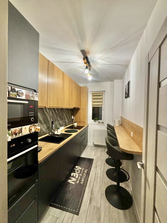 Apartament spațios,61mp, grădină proprie 68mp, zona Abatorului