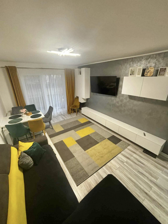 Apartament spațios,61mp, grădină proprie 68mp, zona Abatorului