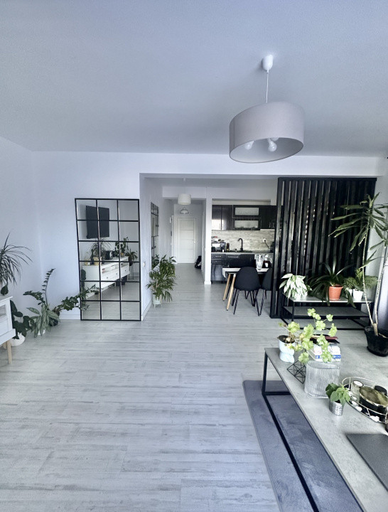 Apartament spatios 2 camere, 56mp, mobilat, zona Vivo 