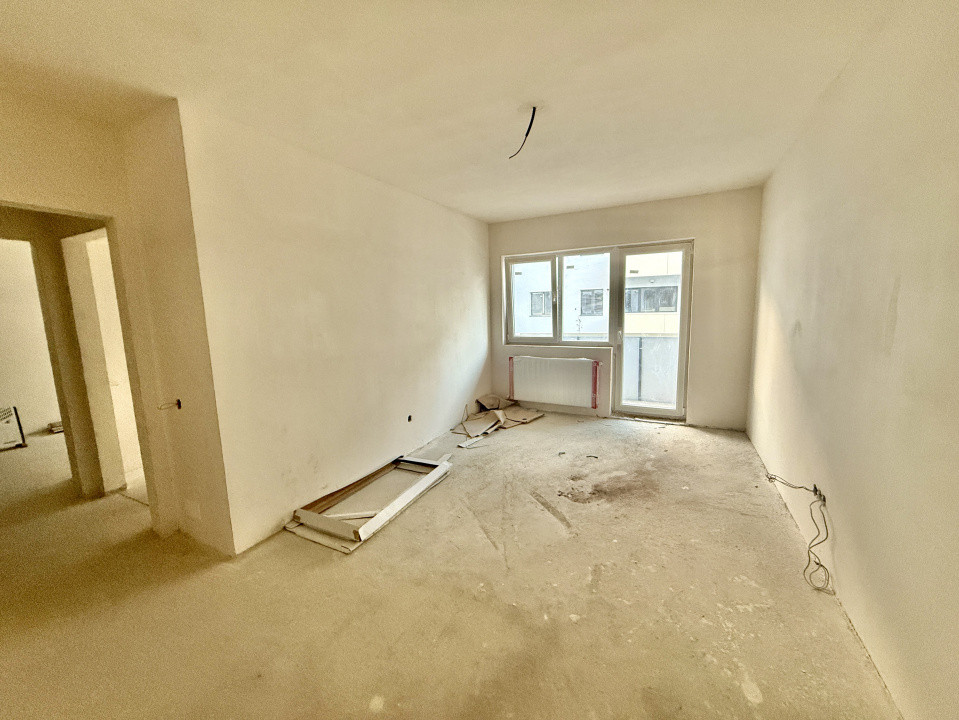 Apartament spațios 55mp, 2 camere semifinisat, bloc nou, zona Terra