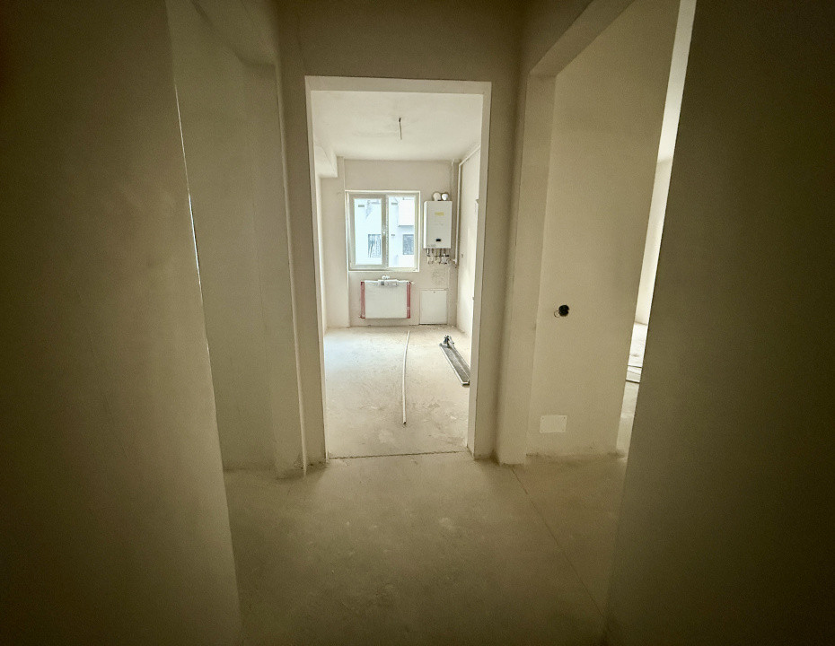 Apartament spațios 55mp, 2 camere semifinisat, bloc nou, zona Terra