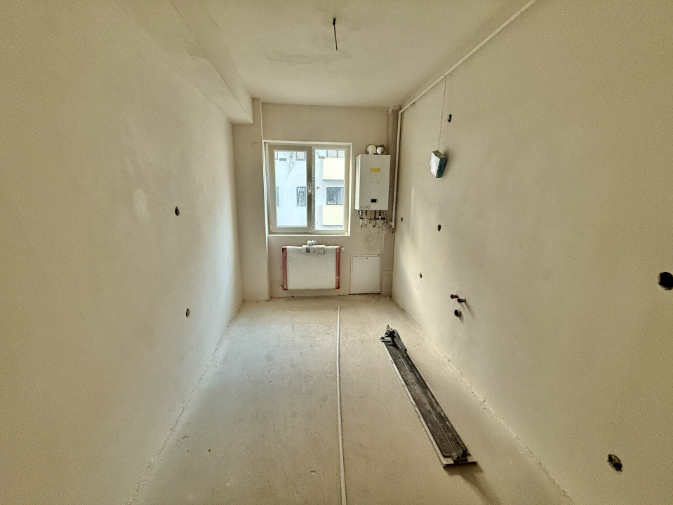 Apartament spațios 55mp, 2 camere semifinisat, bloc nou, zona Terra