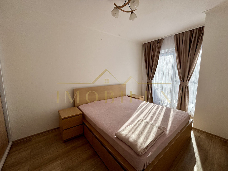 Aparament 2 camere de inchiriat, terasa 30 mp zona Teilor