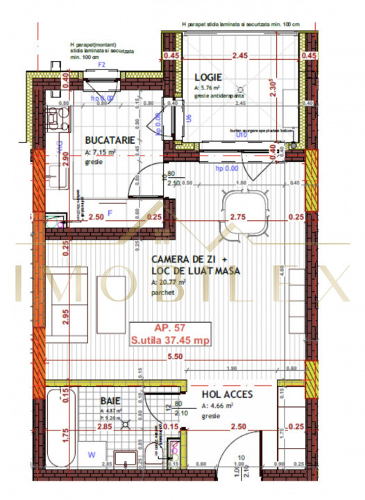 Apartament 1 cameră, bloc nou, zona Tineretului 