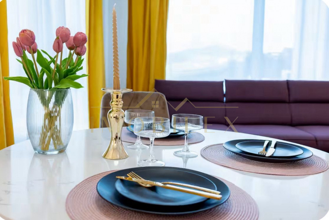 Apartament 3 camere, 67mp, mobilat lux, zona Teilor 