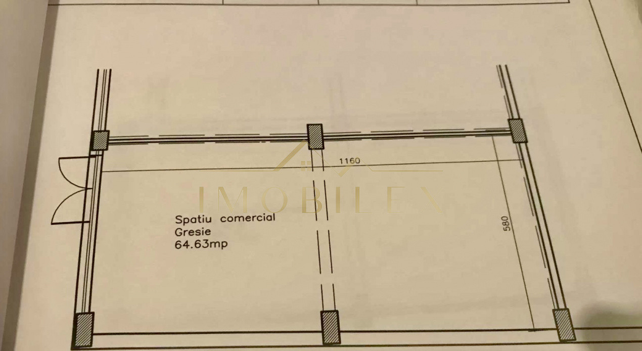 Spațiu comercial 64mp, zona Marasti Cluj