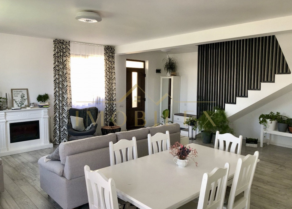 Casa tip duplex modern, teren 350mp, Gilău 