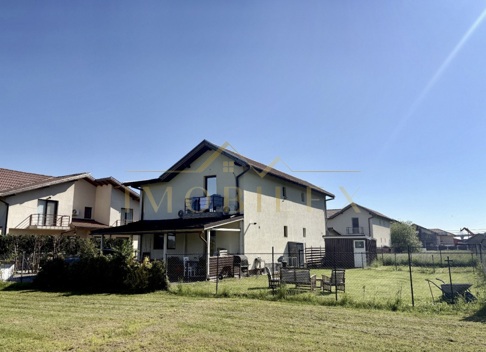 Casa tip duplex modern, teren 350mp, Gilău 