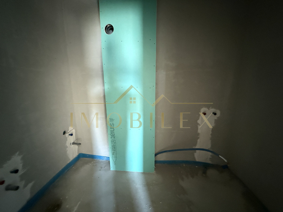 Apartament 3 camere, terasa 25 mp, bloc nou, semifinisat, Eroilor 