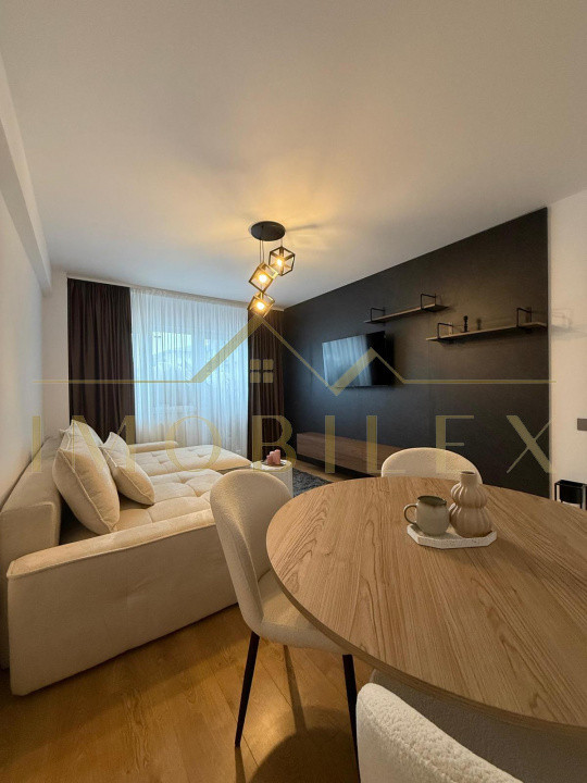 Apartament 1 camera, mobilat LUX, bloc nou, zona Terra/Urusagului