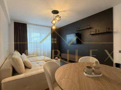 Apartament 1 camera, mobilat LUX, bloc nou, zona Terra/Urusagului