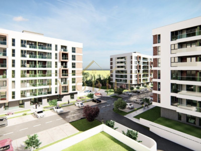 Apartament 3 camere, 2 băi, semifinisat, ansamblu nou, Tineretului 