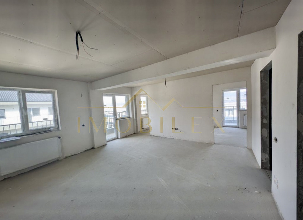 Apartament 3 camere, semifinisat, bloc nou, zona Sesul de Sus