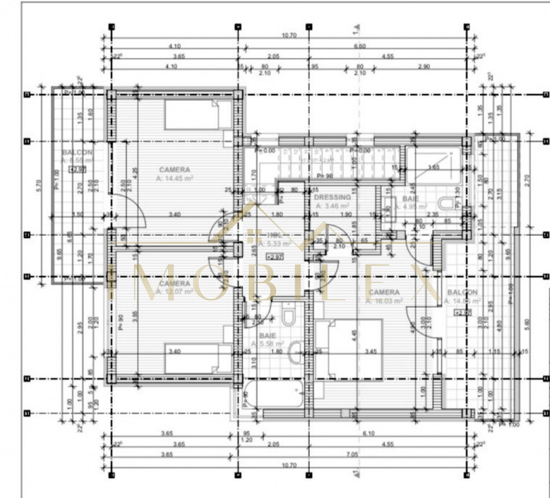 Casă individuală semifinisată, 150mp, teren 700 mp, Chinteni 