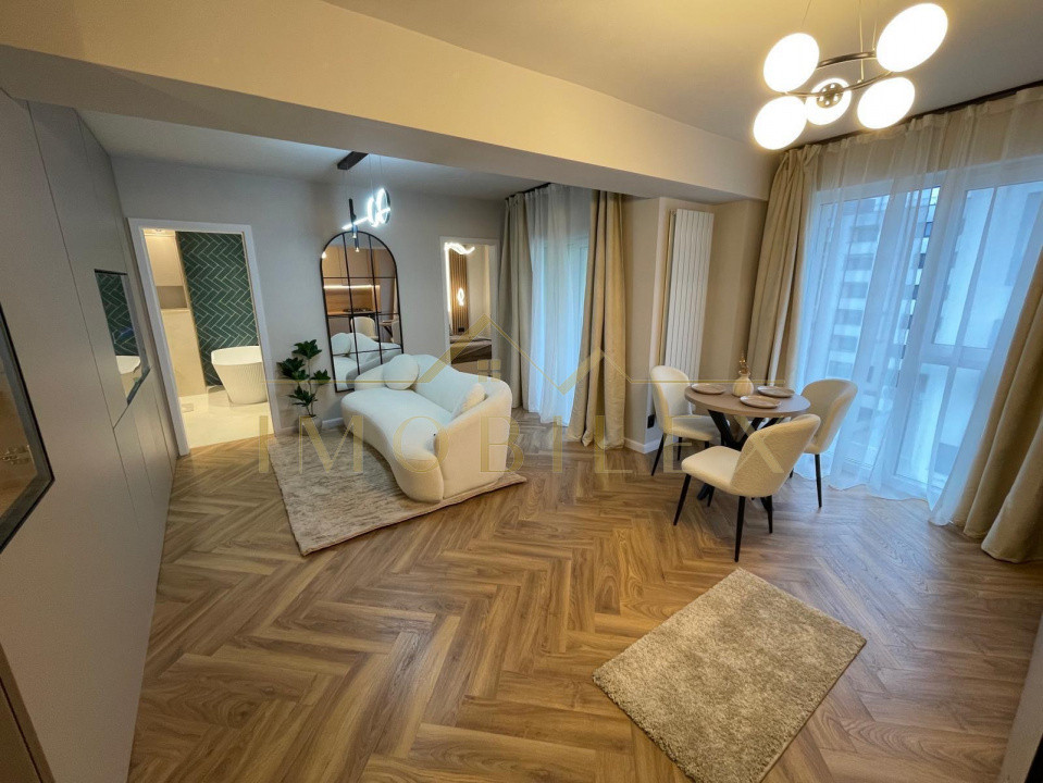 Apartament 2 camere, mobilat LUX, zona Dâmbul Rotund/Corneliu Coposu
