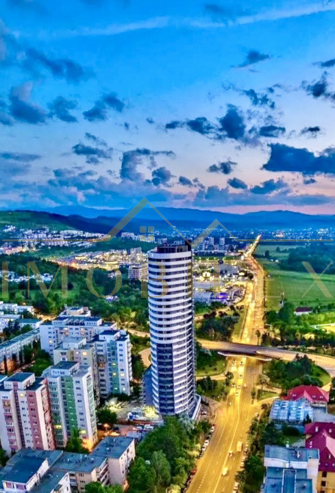 Apartament spațios 3 camere, 100mp, terasă, bloc nou, view superb 