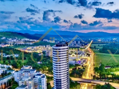 Apartament spațios 3 camere, terasă, bloc nou, view superb 