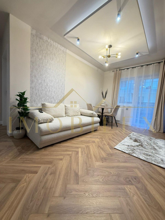 Apartament 3 camere, mobilat LUX, 2 băi, zona Terra/Urusagului