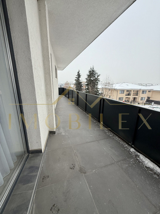 Apartament 2 camere de închiriat, terasa 30mp, parcare, zona Cetatii