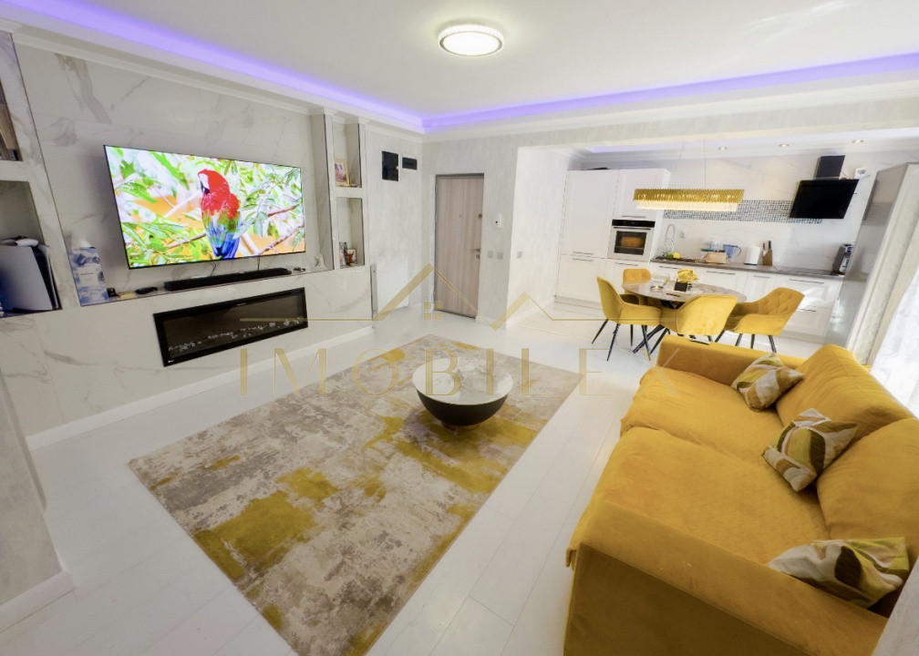 Apartament 3 camere, LUX, gradina de 125mp, zona Vivo