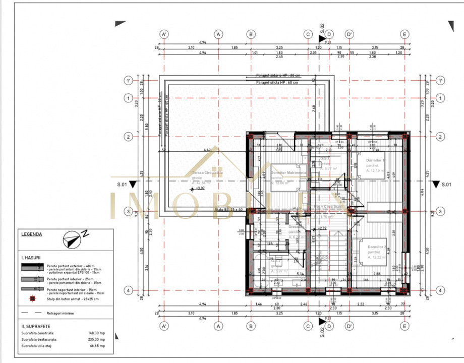 Teren intravilan 500mp, autorizat casă, zona Vivo