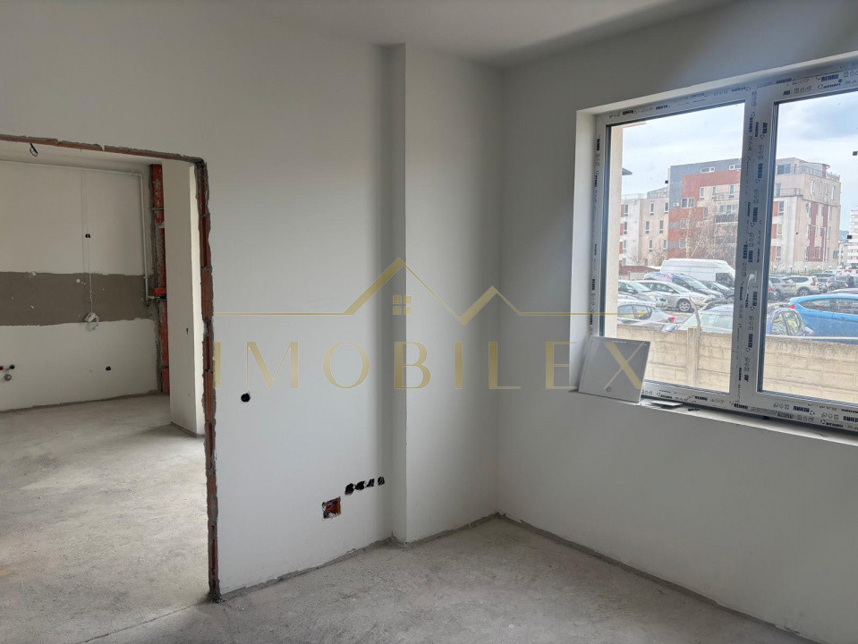 Apartament 2 camere, semifinisat, ansamblu nou, zona Cetatii