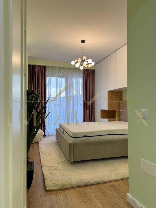 Apartament 3 camere, 60mp, mobilat LUX, terasă 28mp, zona Eroilor