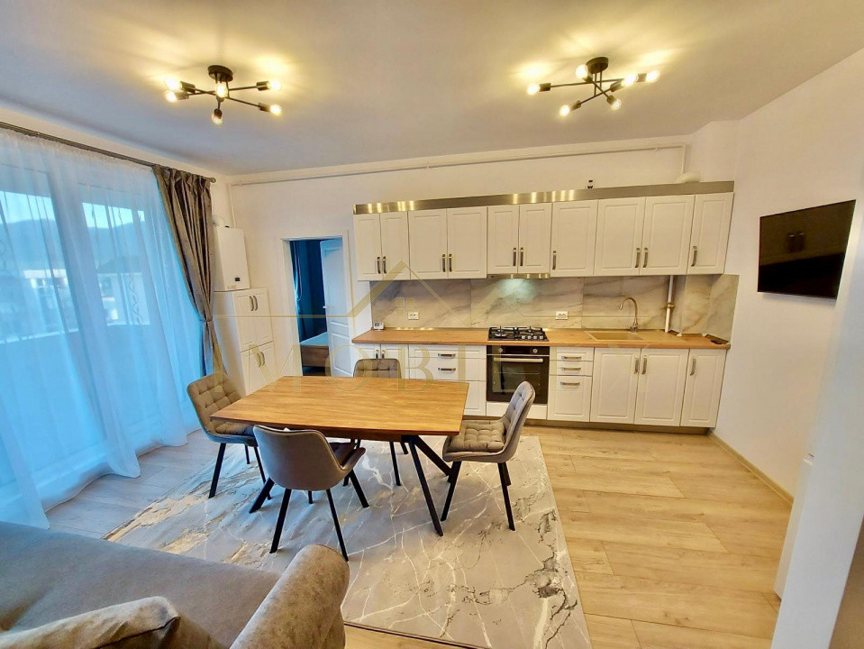 Apartament 3 camere de inchiriat, mobilat nou, bloc nou, zona Cetatii