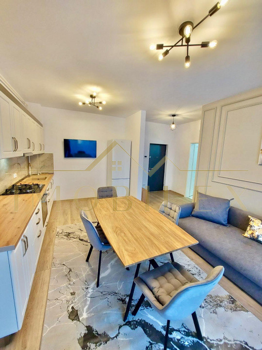 Apartament 3 camere de inchiriat, mobilat nou, bloc nou, zona Cetatii