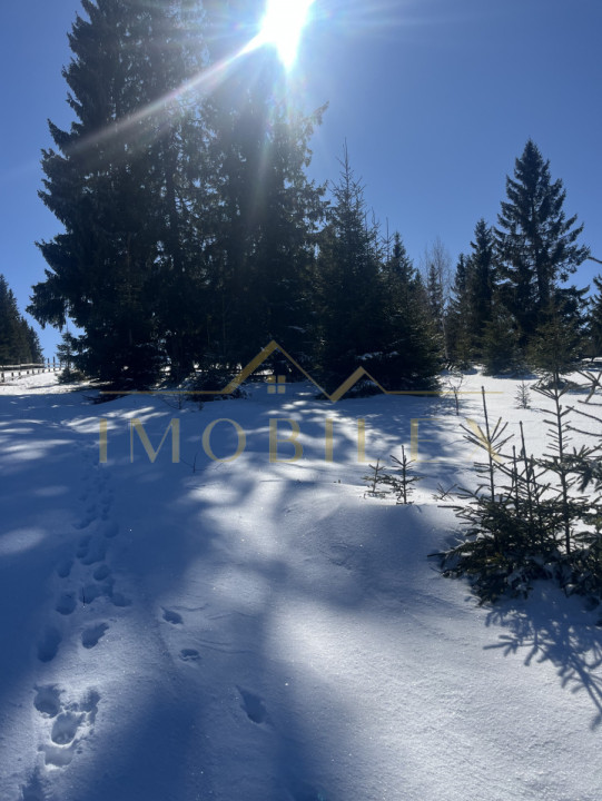 Teren intravilan 800 mp cu PUZ ,Certificat de urbanism la 200m de pârtia de schi