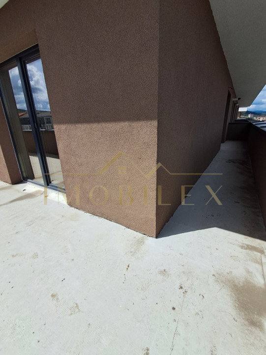 Penthouse 73mp, semifinisat, terasă 88 mp, bloc nou, Eroilor 