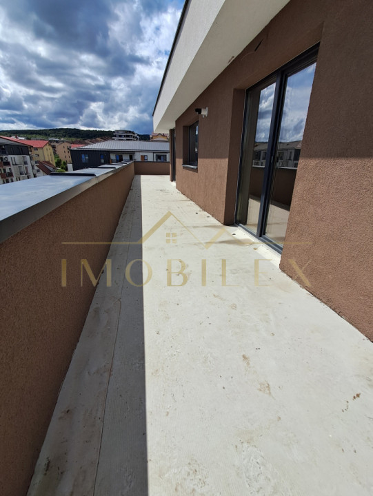 Penthouse 73mp, semifinisat, terasă 88 mp, bloc nou, Eroilor 