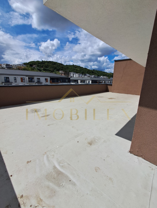 Penthouse 73mp, semifinisat, terasă 88 mp, bloc nou, Eroilor 