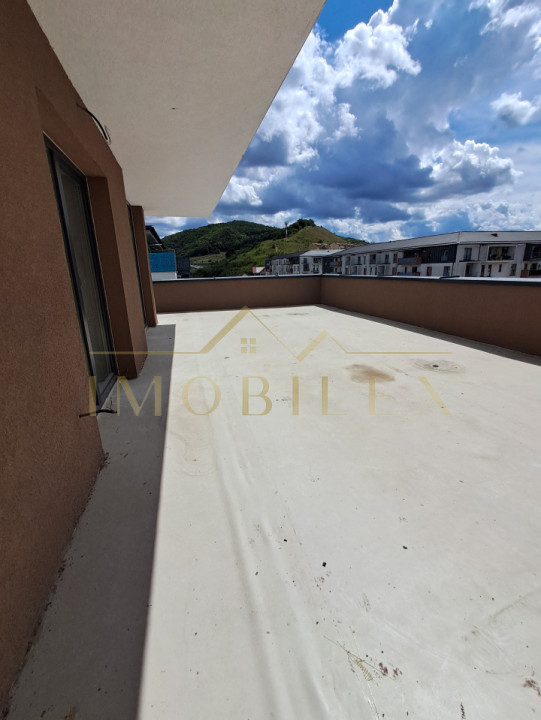 Penthouse 73mp, semifinisat, terasă 88 mp, bloc nou, Eroilor 