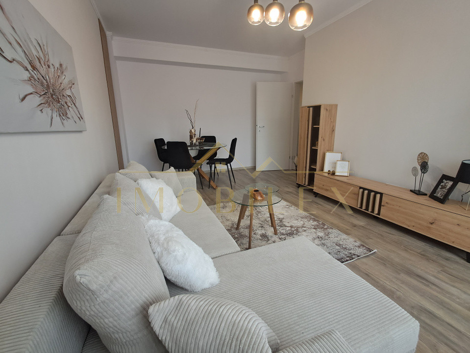 Apartament NOU, 2 camere decomandate,55.6mp, zona Terra