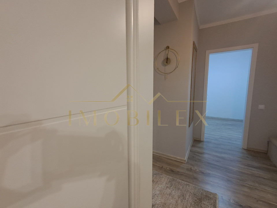 Apartament NOU, 2 camere decomandate,55.6mp, zona Terra