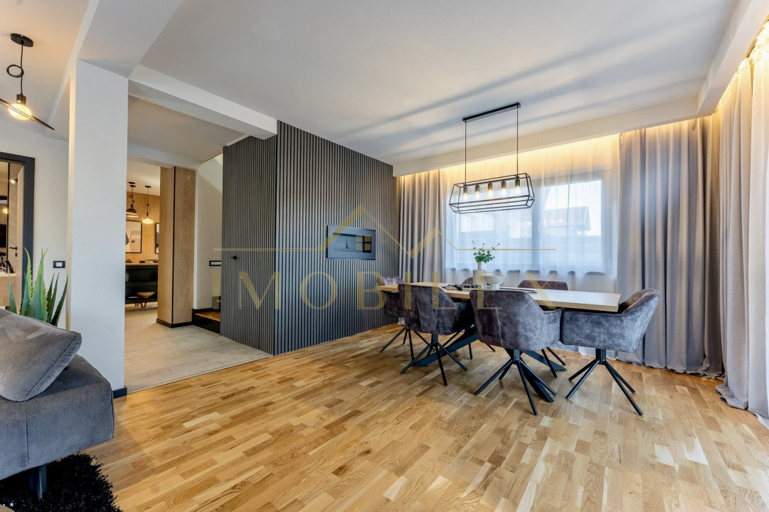 Casa individuală, 4 camere, teren 600mp LUX la 15 minute de Cluj