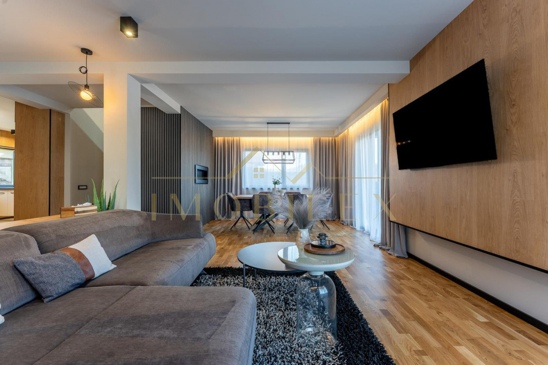 Casa individuală, 4 camere, teren 600mp LUX la 15 minute de Cluj