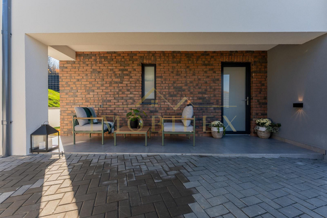 Casa individuală, 4 camere, teren 600mp LUX la 15 minute de Cluj