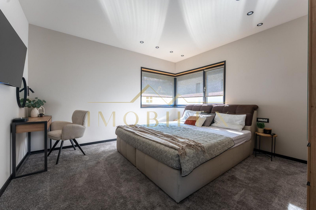 Casa individuală, 4 camere, teren 600mp LUX la 15 minute de Cluj