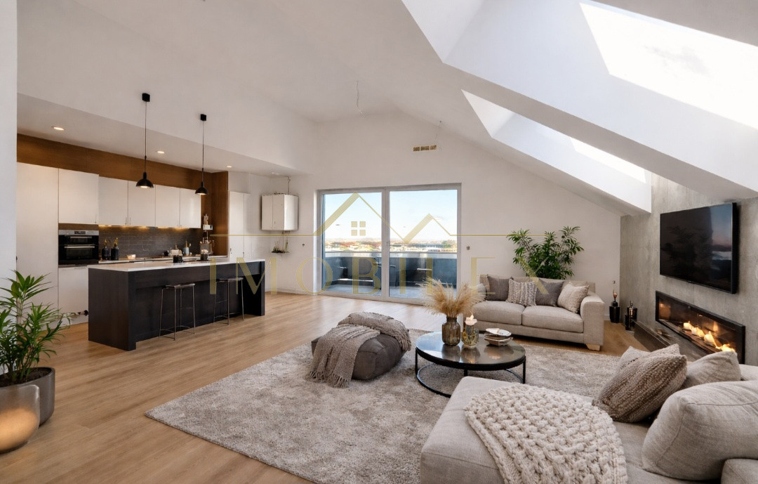 Apartament ATIPIC ,NOU etaj retras 63 mp