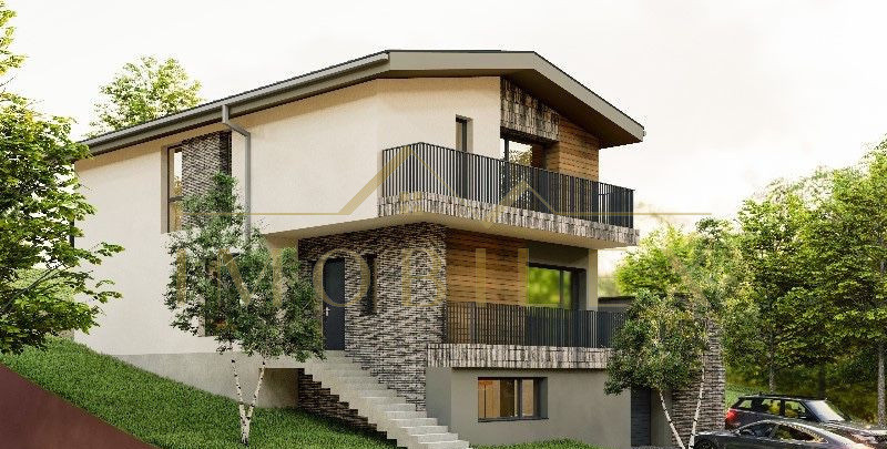 Casa individuala premium,220 mp ,teren 550 mp ,terase generoase NOU