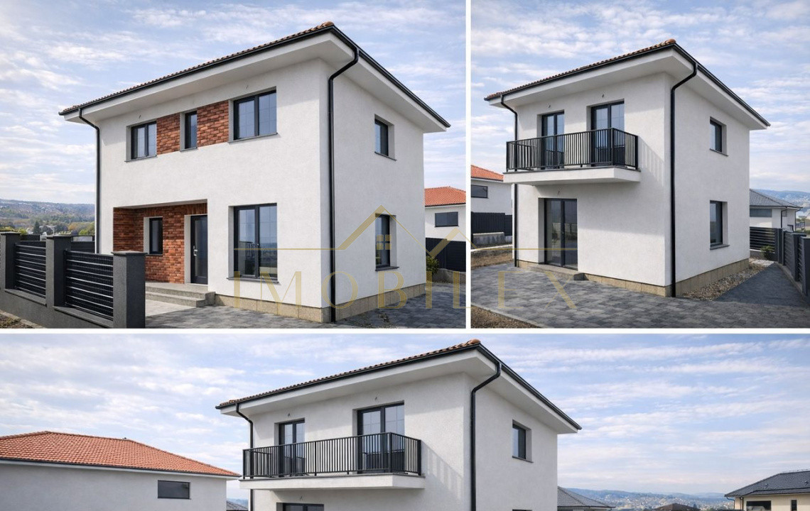 Casa individuala NOUA 120 mp la 15 min de Cluj-Napoca