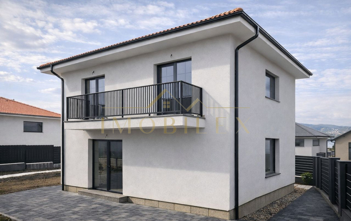 Casa individuala NOUA 120 mp la 15 min de Cluj-Napoca