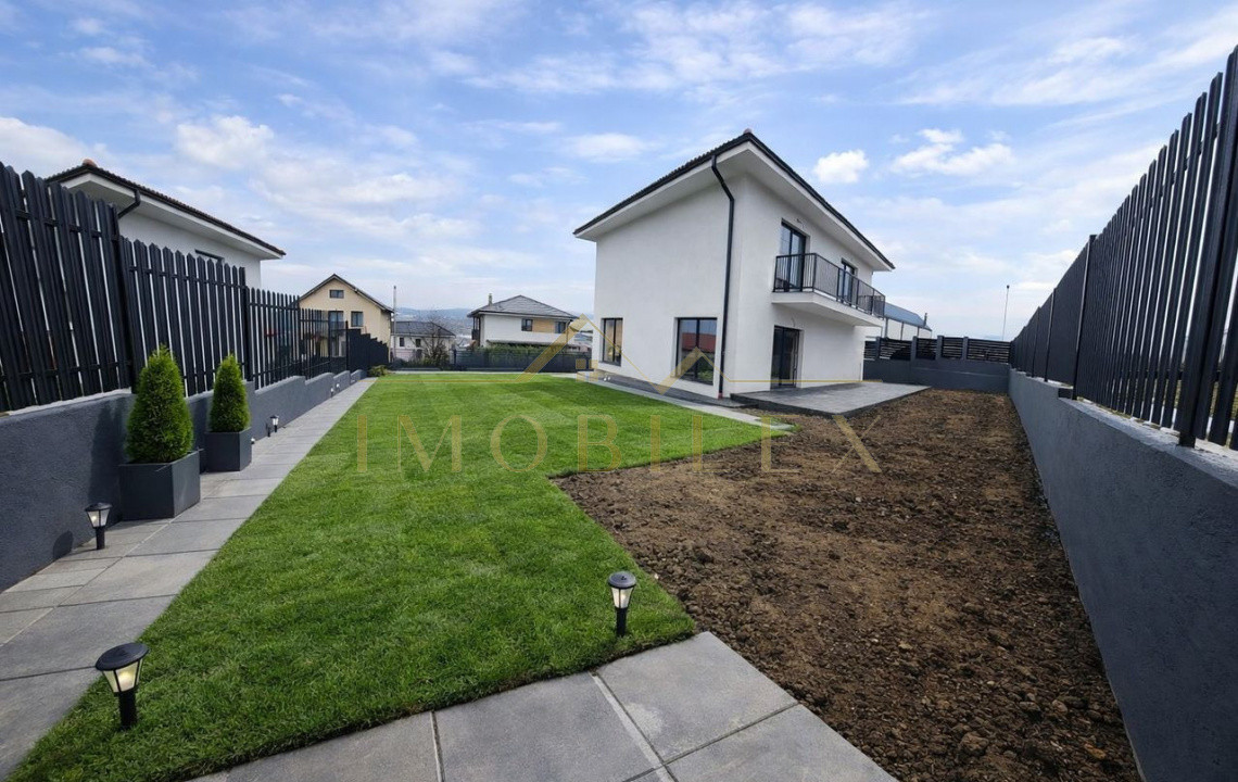 Casa individuala NOUA 120 mp la 15 min de Cluj-Napoca