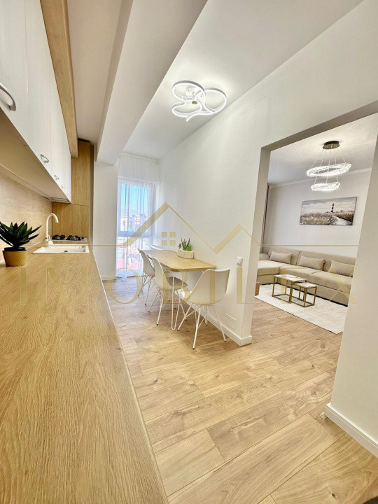 Apartament  cu 2 camere ,NOU, Ultrafinide 55 mp + 5 mp balcon , zona Urușagului 