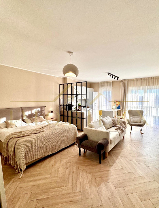 Apartament 1 camera, LUX, zona Oncos